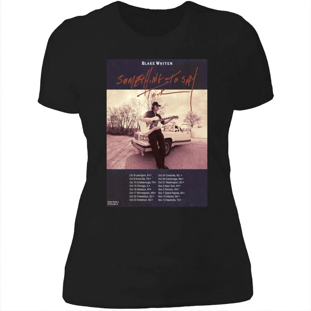 Blake Whiten Tour 2026 Poster Shirt