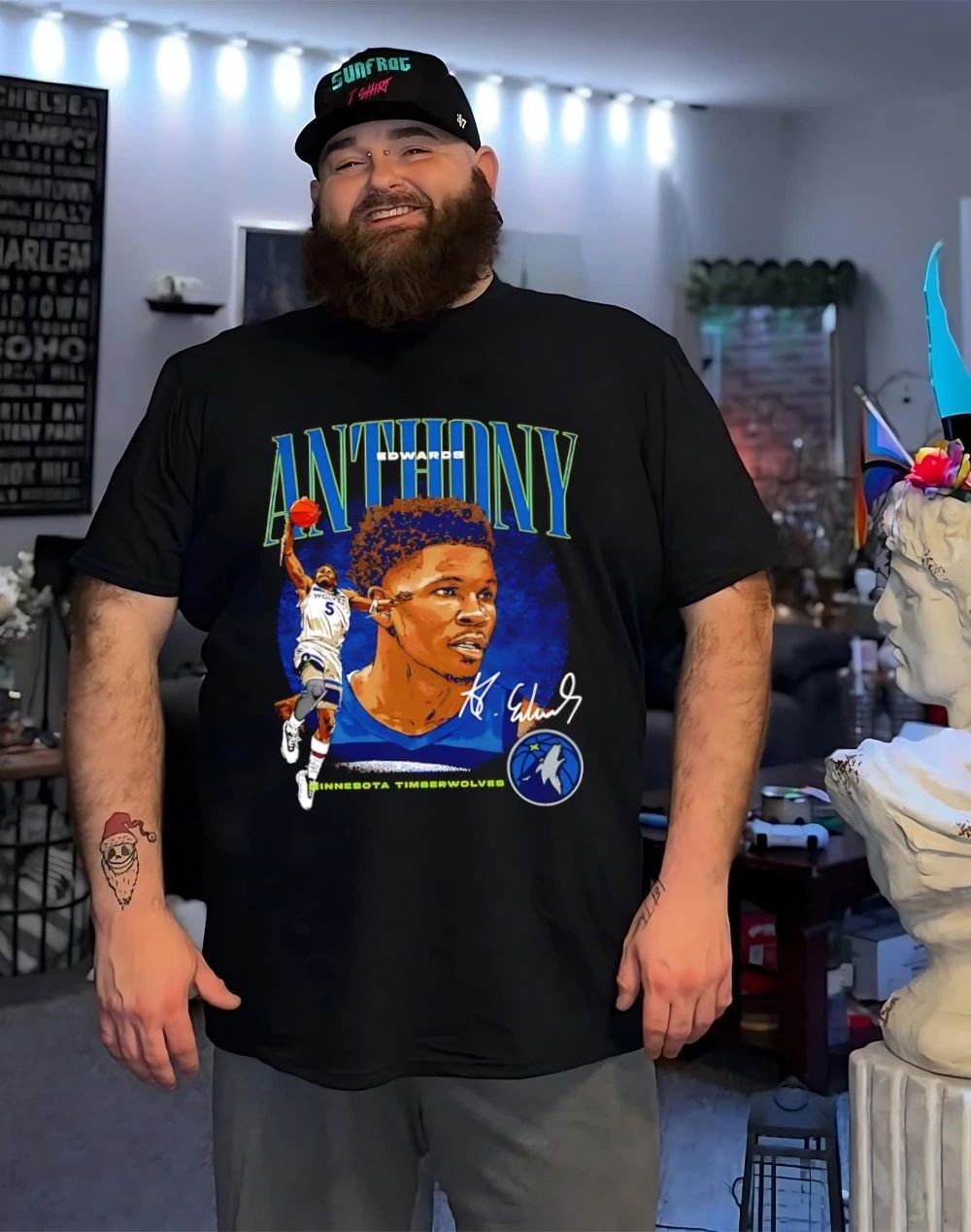 Anthony Edwards Minnesota Timberwolves Dual shirt