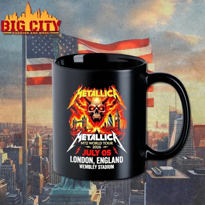 Metallica 2026 Tour July 05 London, England shirt