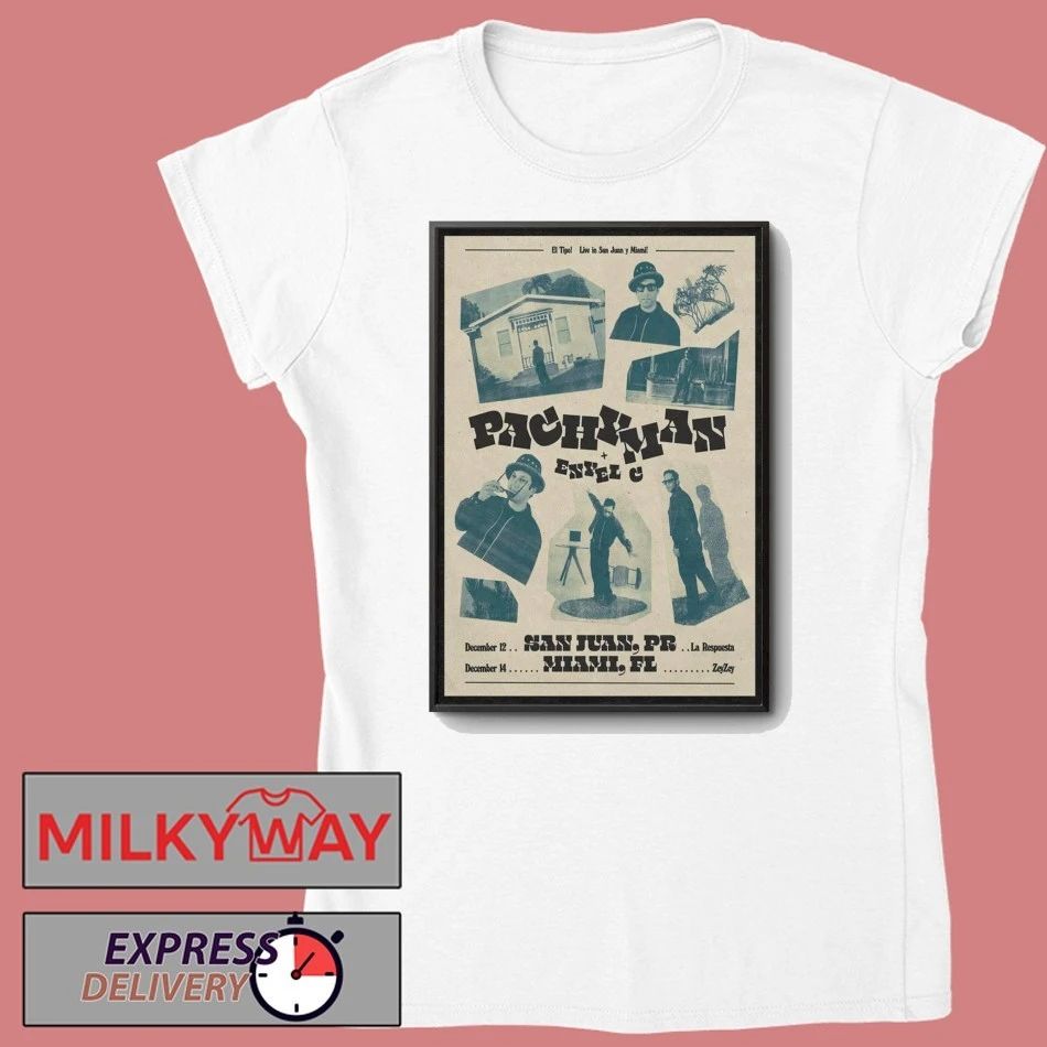 Pachyman Dec 12 2025 La Respuesta In San Juan PR Poster shirt
