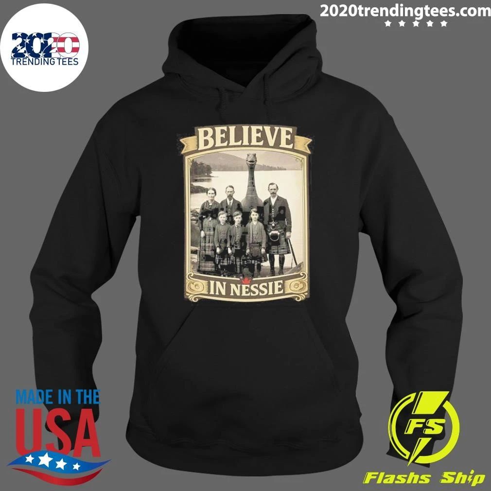 Believe in Nessie Loch Ness Monster Scottish Vintage Shirt
