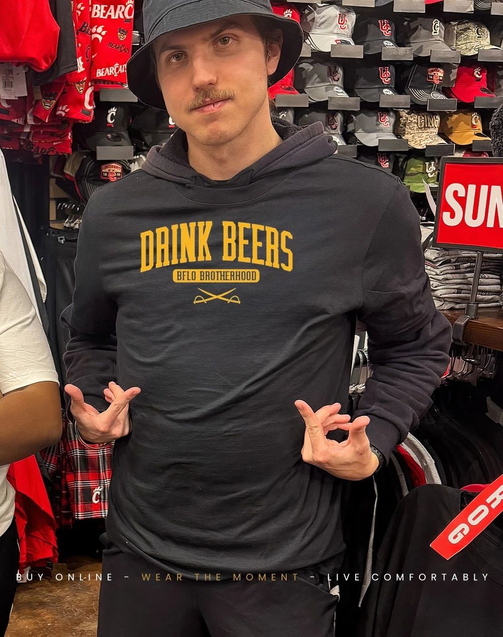 Drink Beers Bflo Brotherhood Shirt