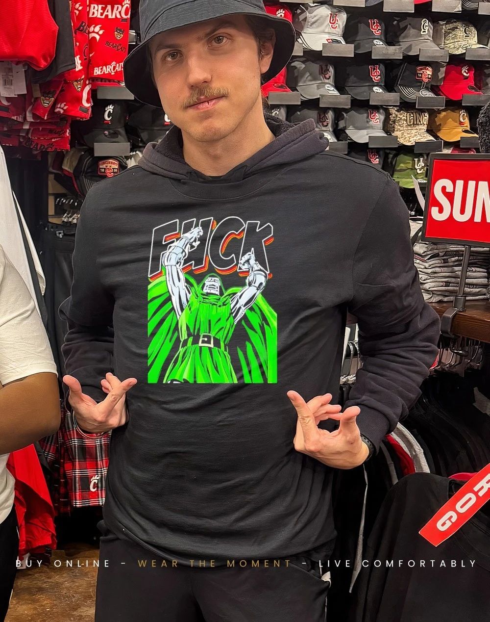 Dr Doom Fuck Comic shirt