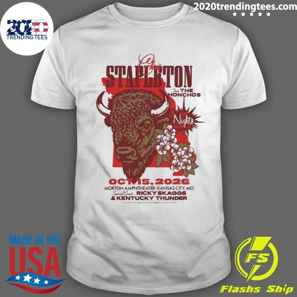 Chris Stapleton In Riverside MO On October 15 2026 Shirt