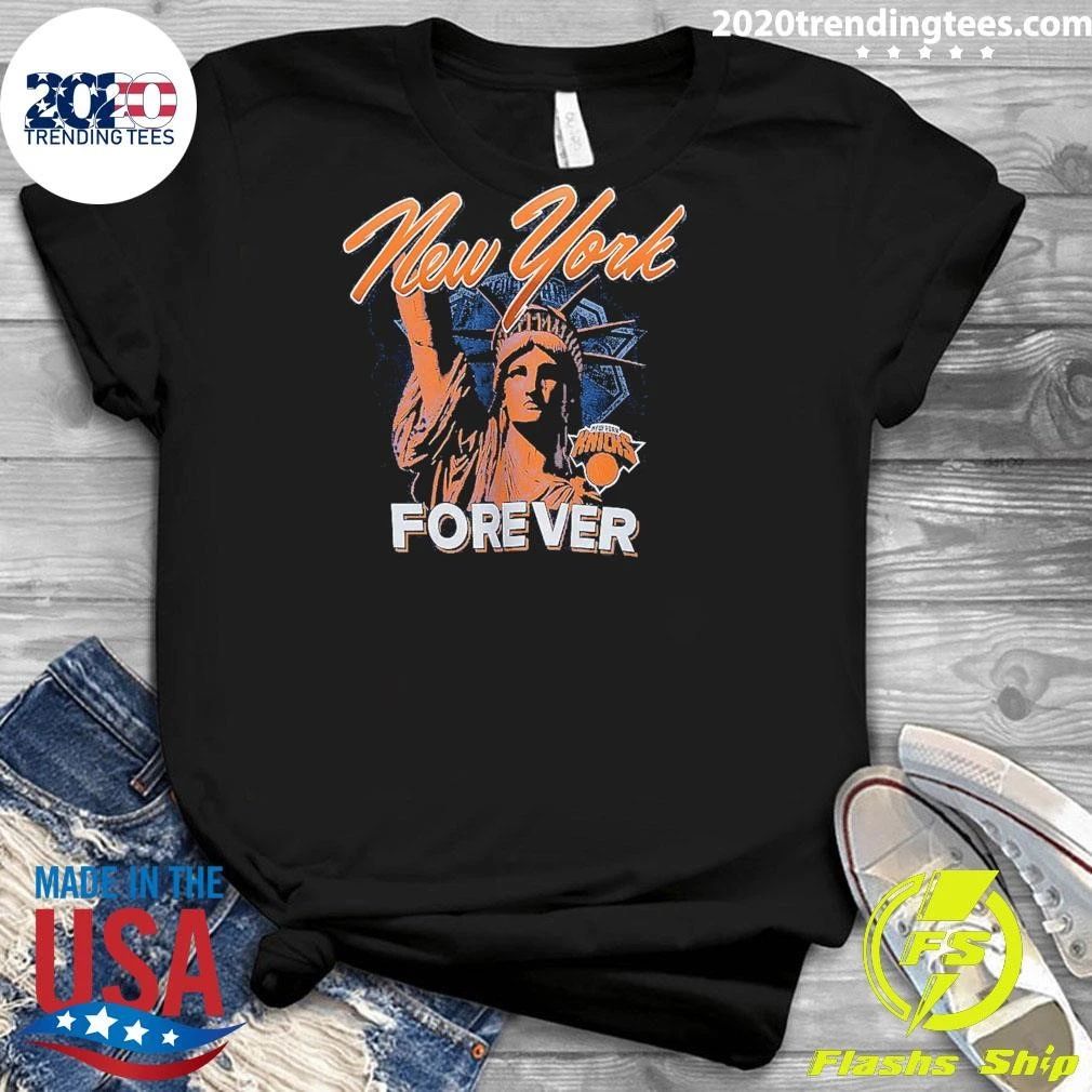 47 Brand Knicks New York Forever Regional Franklin Shirt