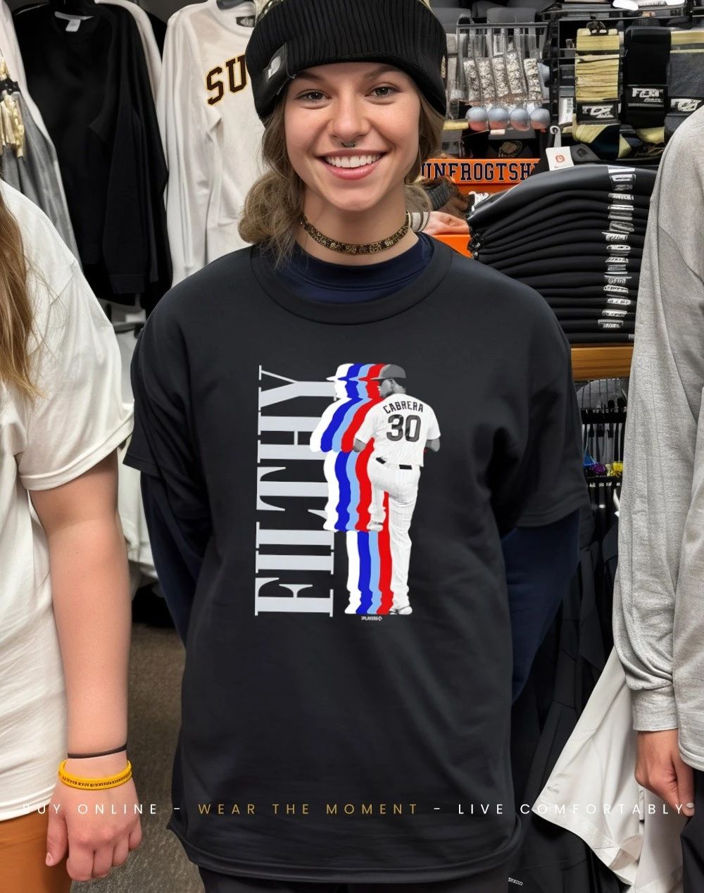 Chicago Cubs Edward Cabrera Filthy graphic shirt