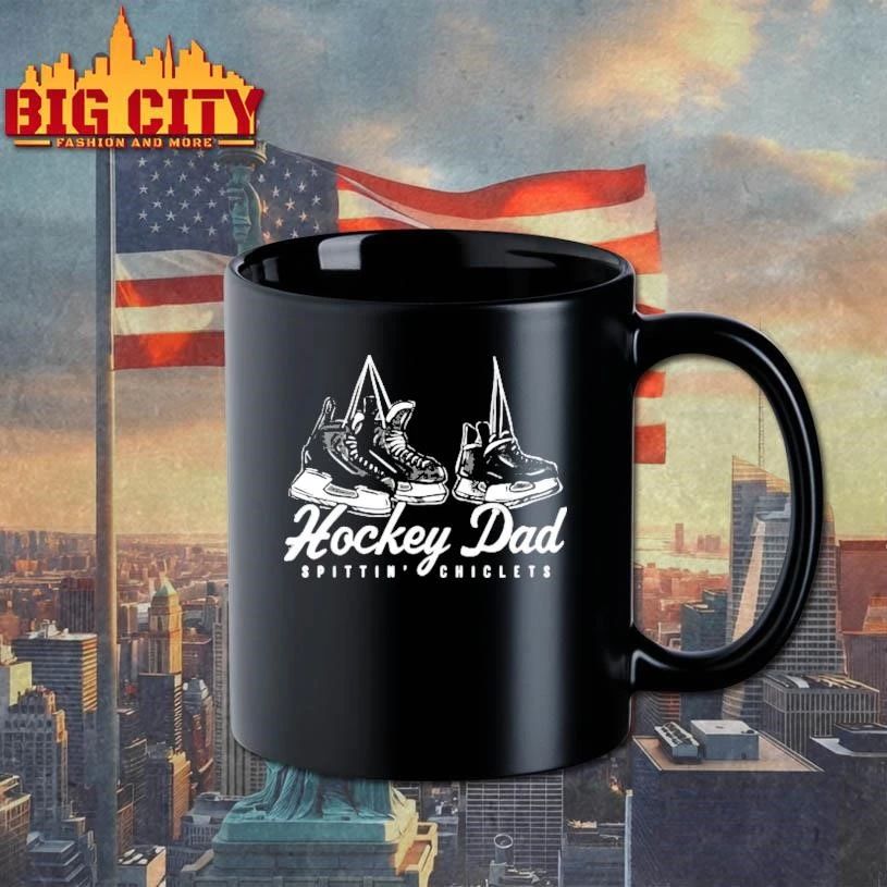 Funny Hockey Dad Spittin Chiclets Shirt