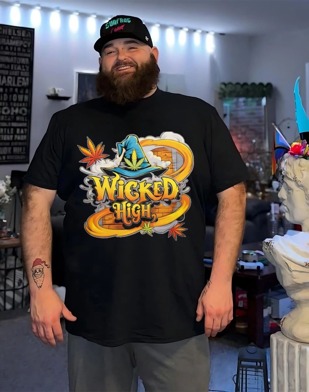 Wicked high is the way weed shirt