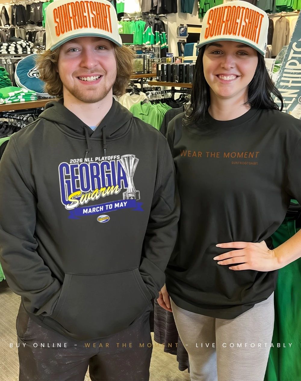 Georgia Swarm 2026 NLL Playoff March to May shirt