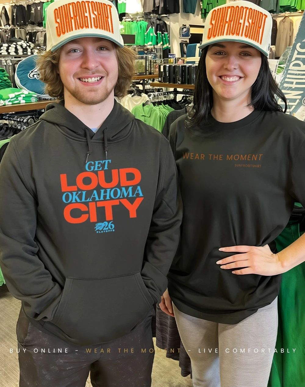 Get Loud Oklahoma City Playoffs Shirt