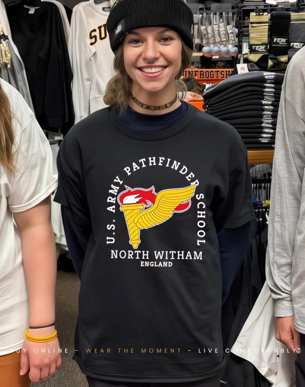 Yeah WWII Pathfinder School Witham England shirt