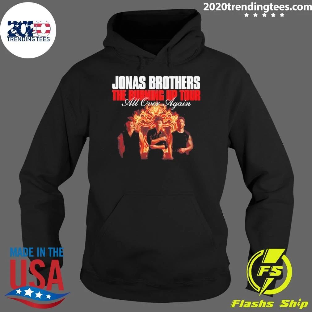 Jonas Brothers Buffalo NY City Tee 2026 Live At Keybank Center October 20 2026 Burning Up All Over Again Shirt