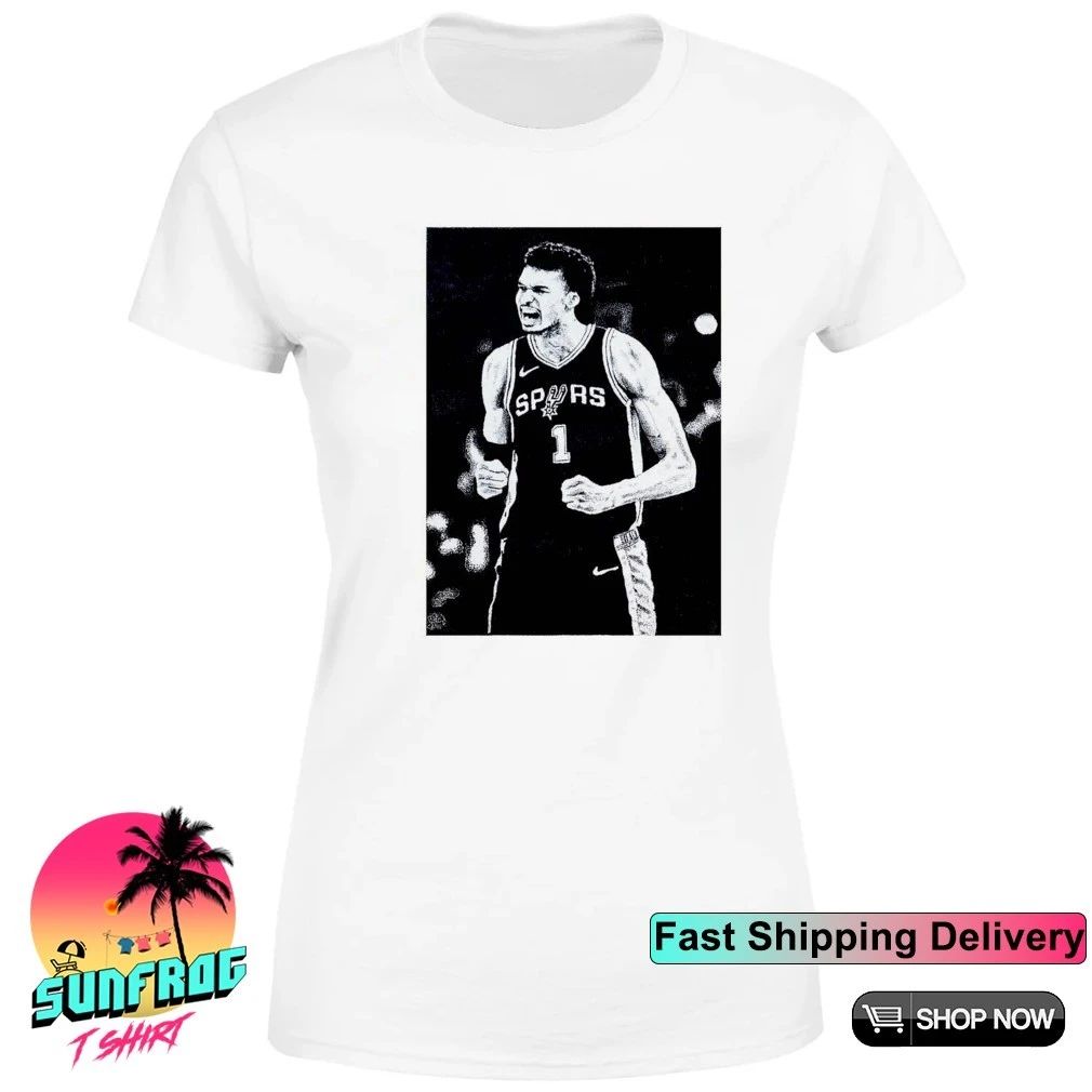 Wemby San Antonio Spurs photo shirt
