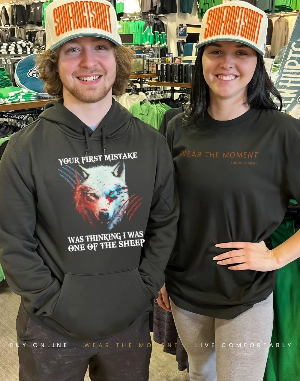 Wolf your first mistake was thinking I was one of the sheep shirt