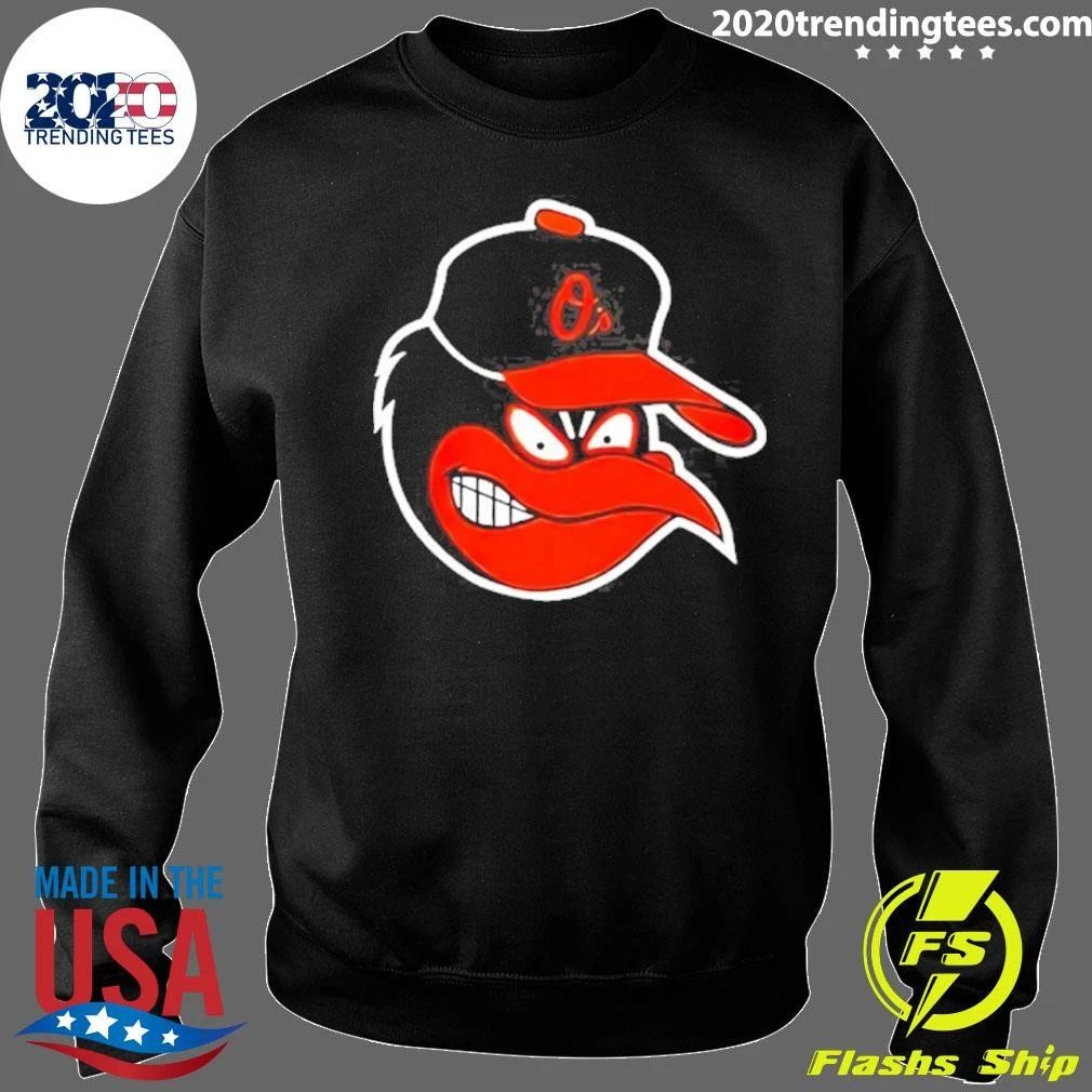 Orioles Mascot Baltimore Orioles 2026 Baseball Logo Back Shirt
