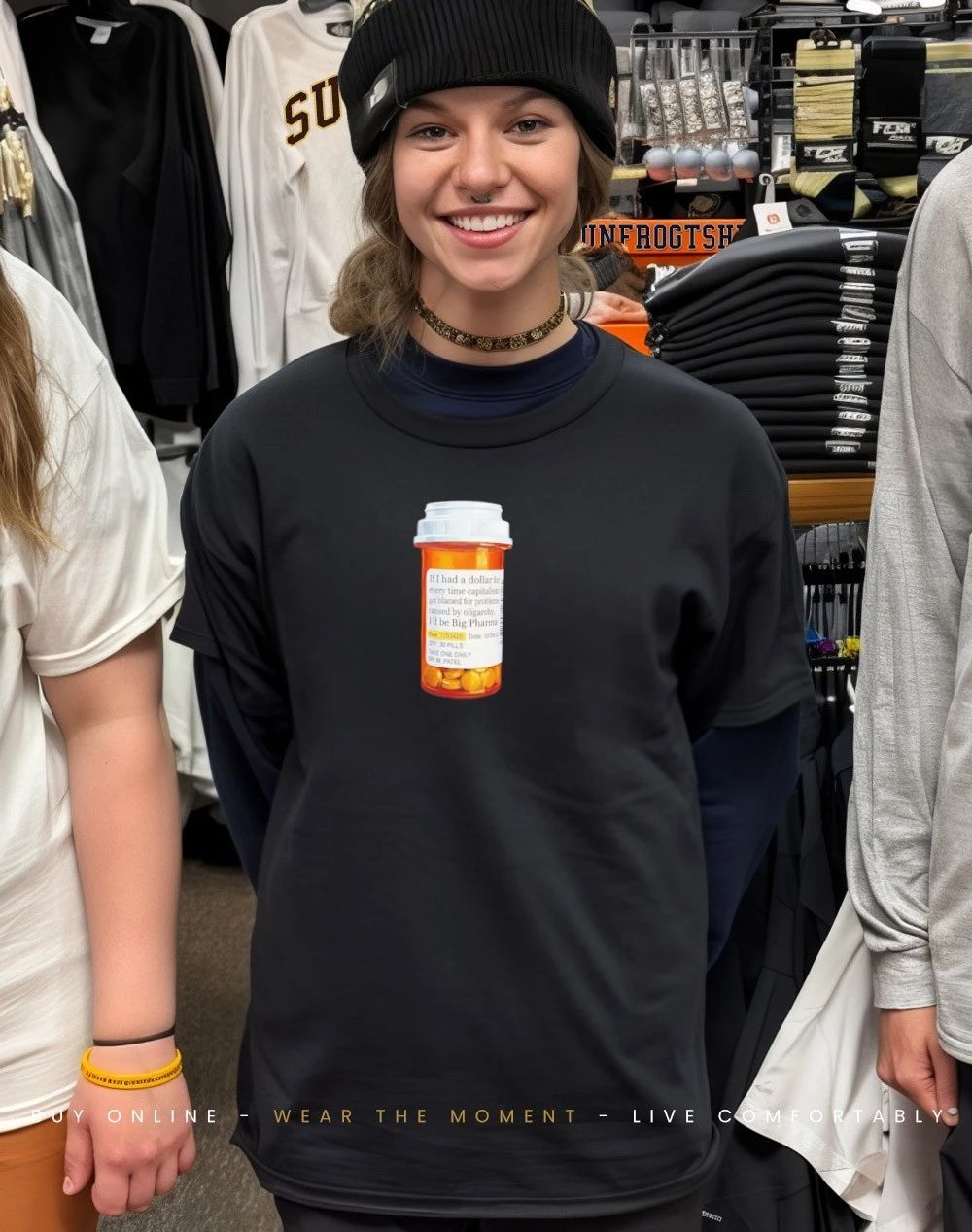 Big Pharma Dollars Graphic shirt