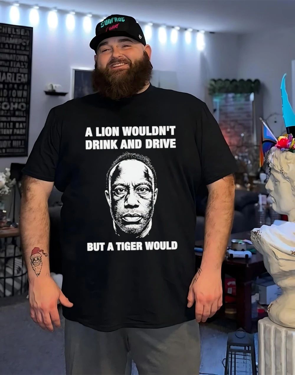 A Lion Wouldn’t Drink And Drive But A Tiger Would shirt