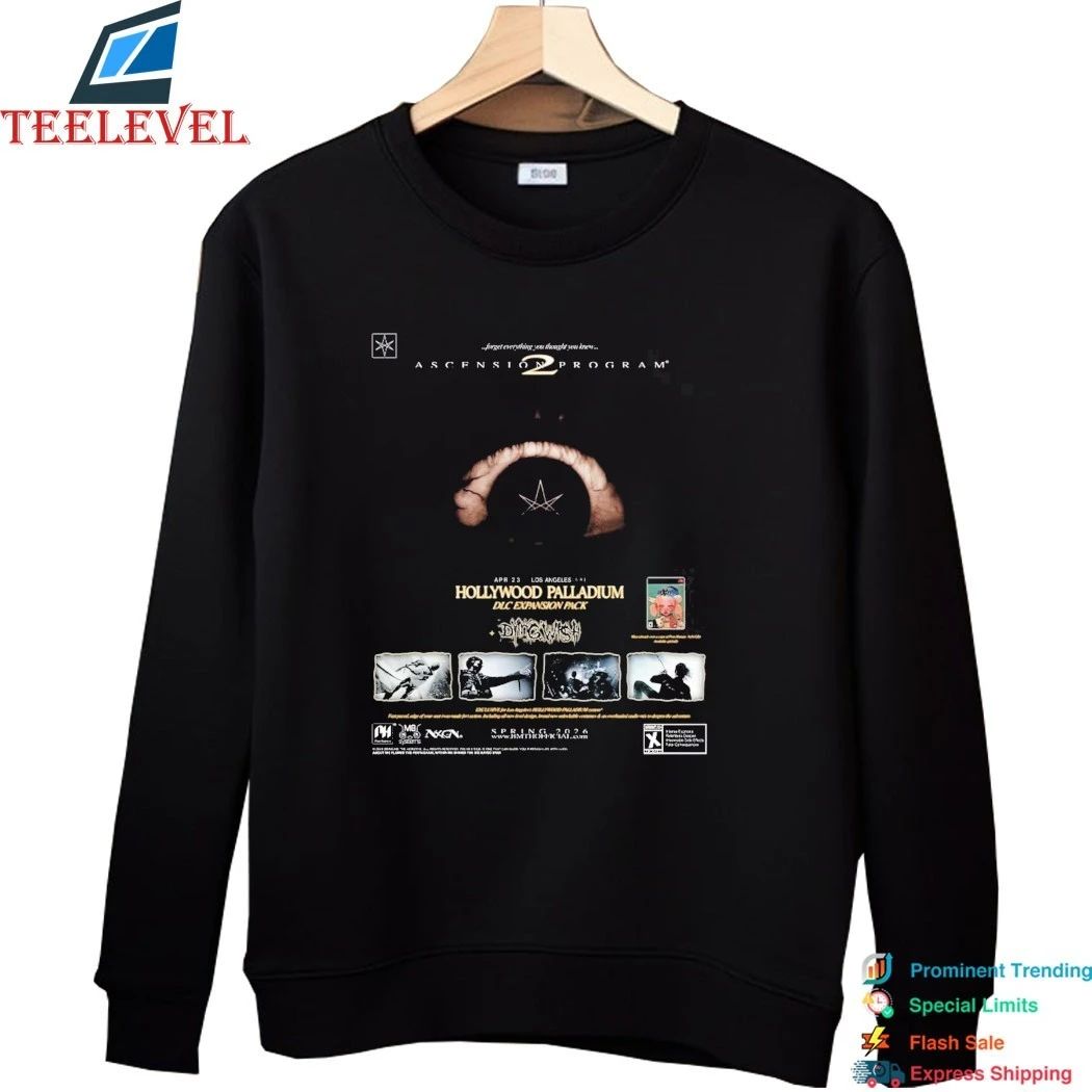 Bring Me The Horizon Los Angeles CA At Hollywood Palladium On April 23 2026 Ascension Program 2 Tour Shirts