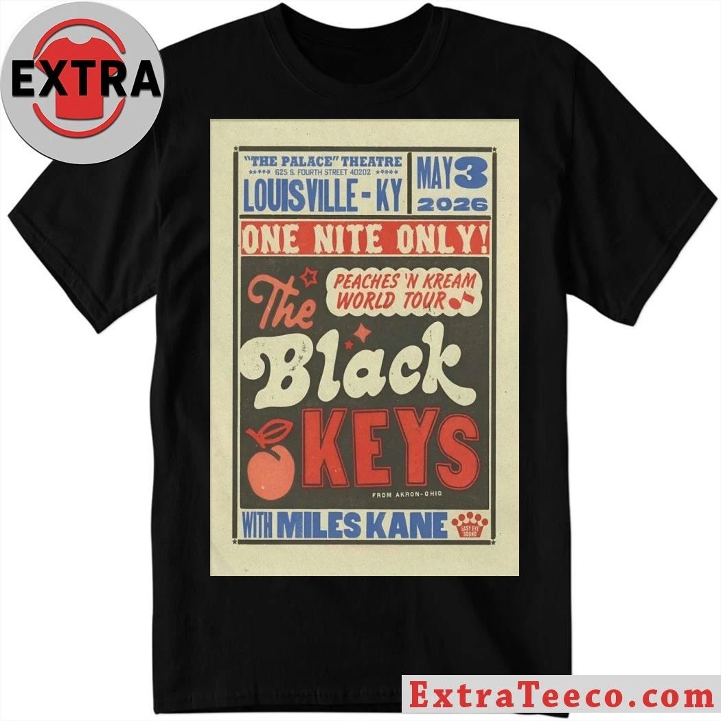 The Black Keys In Louisville KY On May 3 2026 Poster Shirt