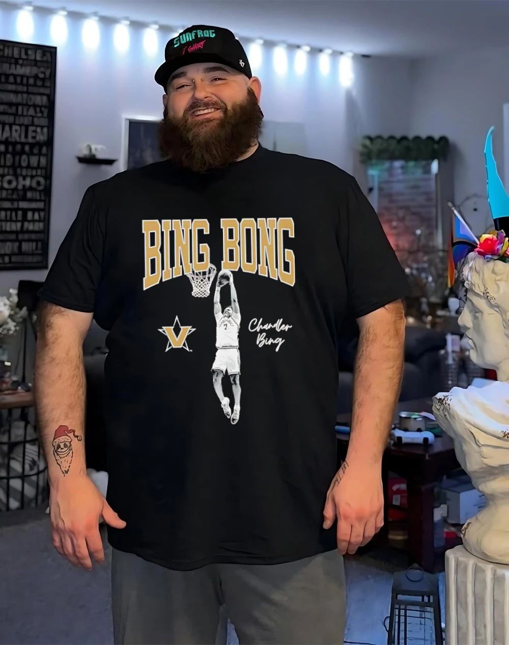 Chandler Bing Vanderbilt Commodores Bing Bong shirt