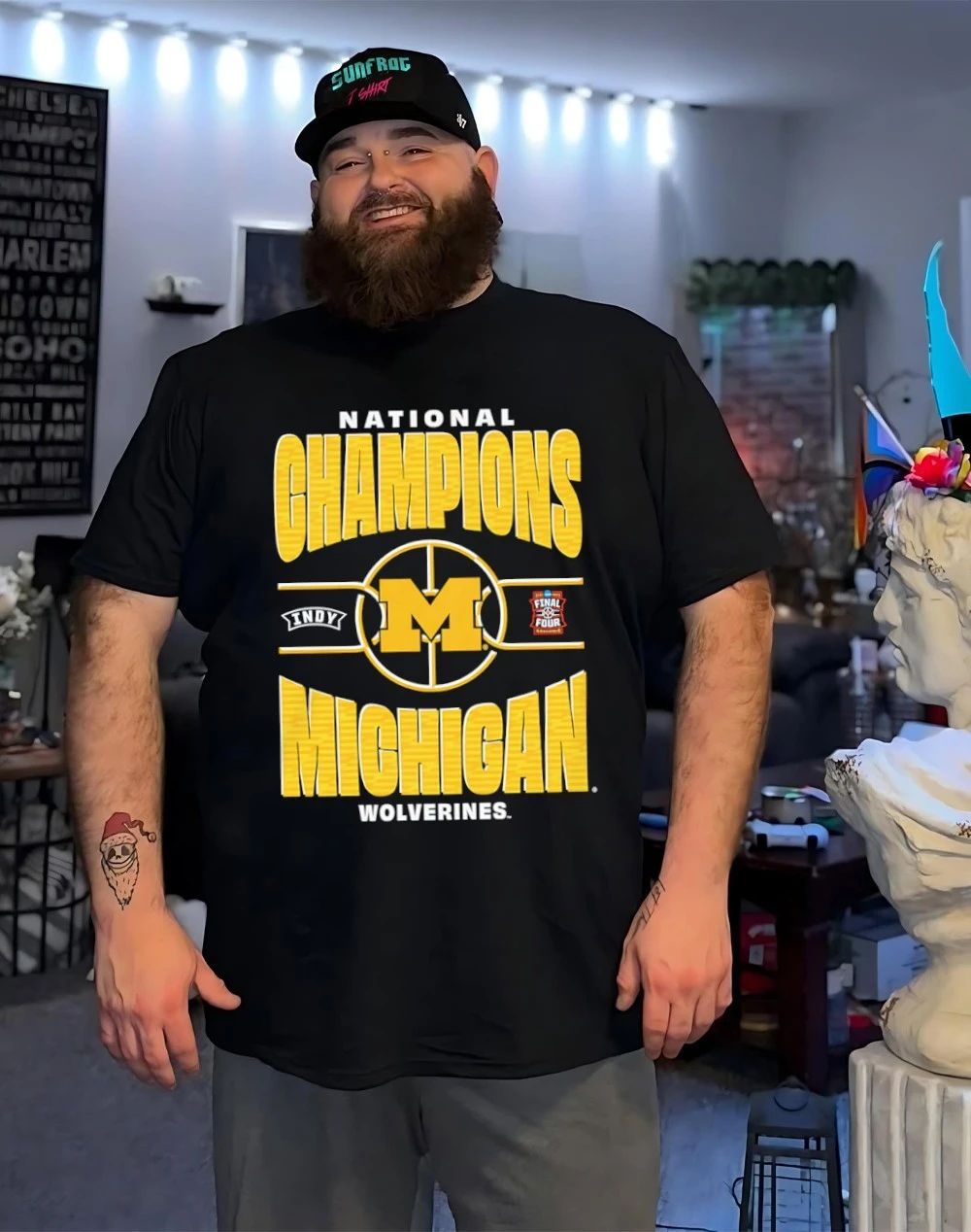 2026 Michigan Wolverines NCAA Men’s Basketball National Champions Bracket shirt