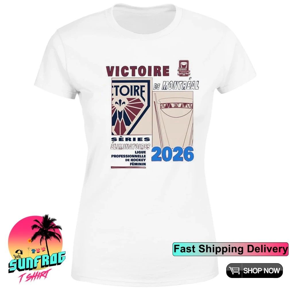Montréal Victoire fragments 2026 Walter Cup Playoffs shirt