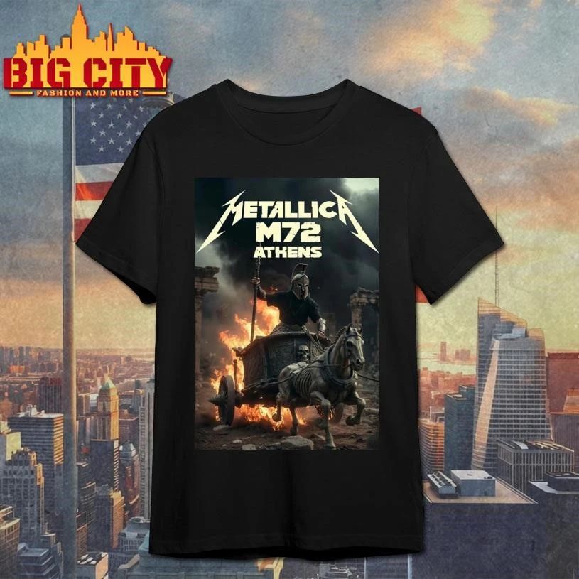 Metallica Athens 2026 Wall Art M72 Tour Poster Shirt