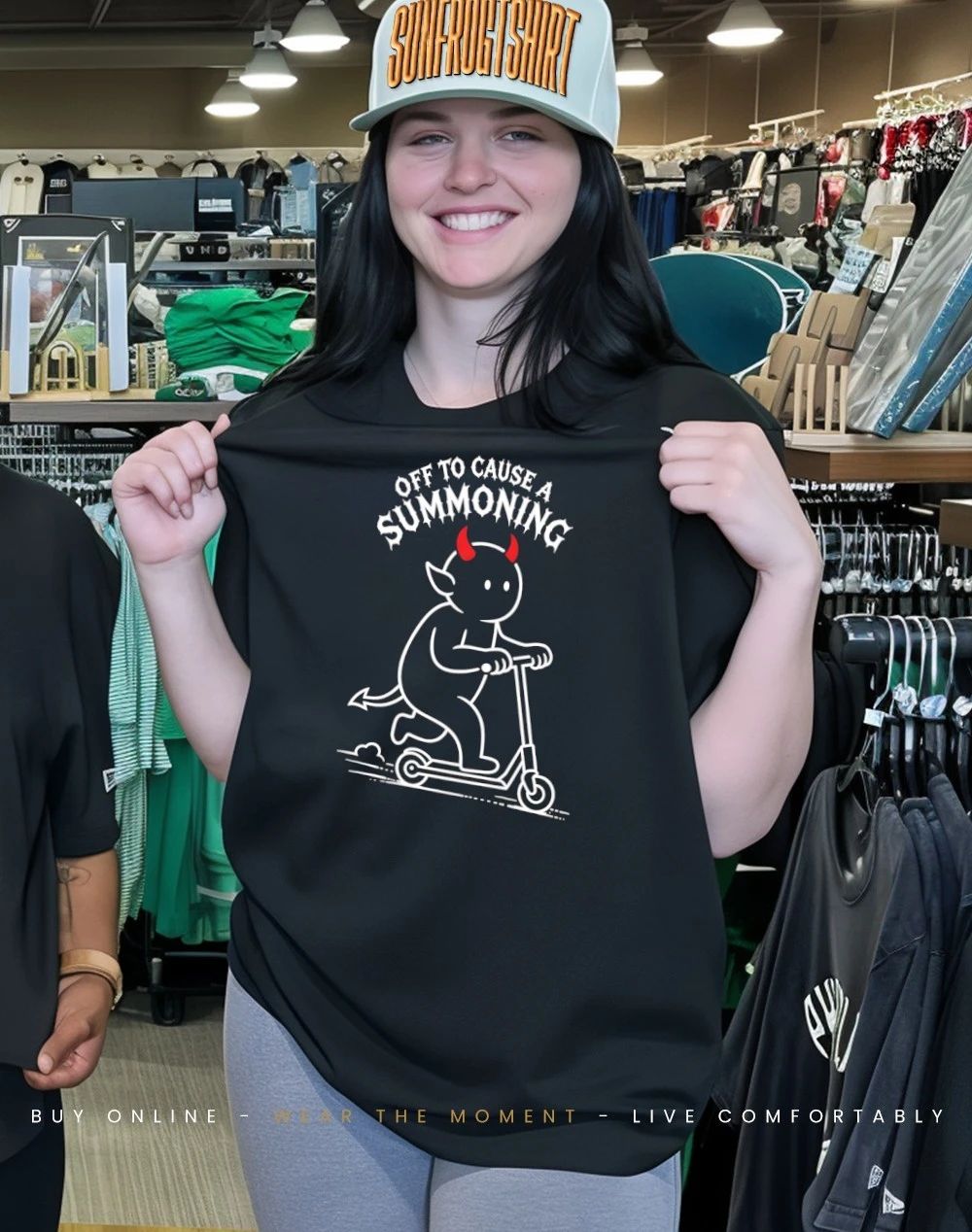 Devil off to cause a summoning shirt