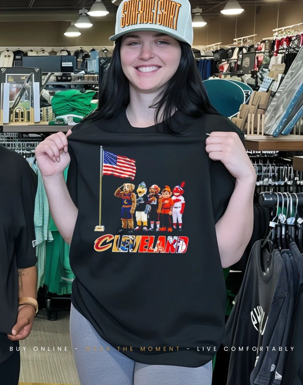 Indianapolis sports mascot salute the flag 2026 shirt