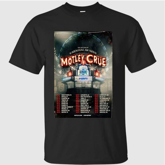 Motley Crue Tour 2026 Poster Shirt