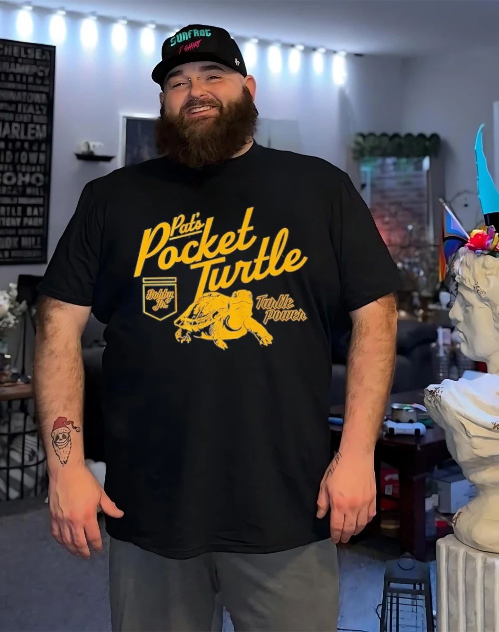 Pat Murphy Milwaukee Brewers Pocket Turtle shirt