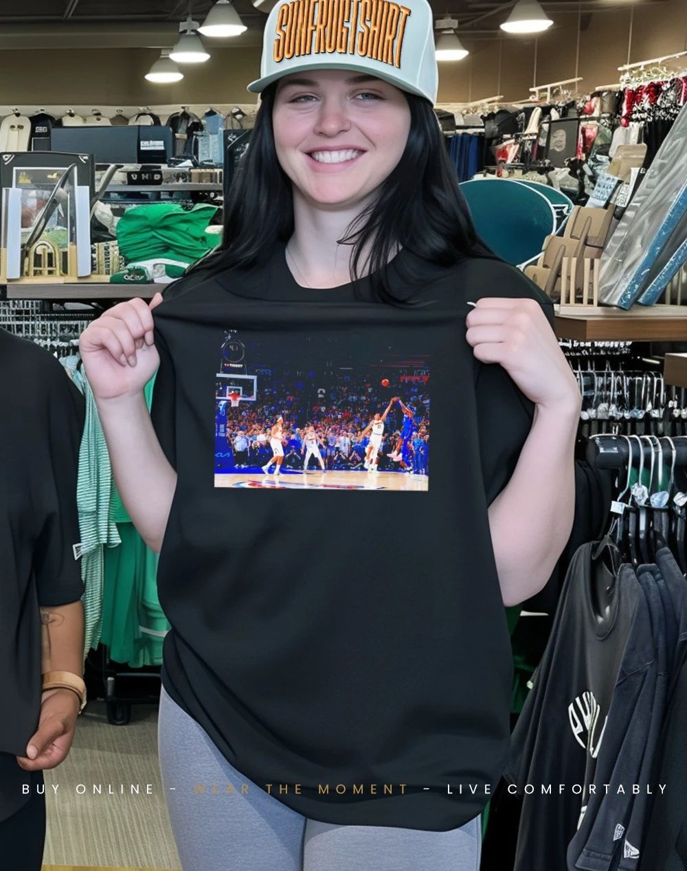 Shai Gilgeous-Alexander OKC Thunder 2026 stadium graphic shirt