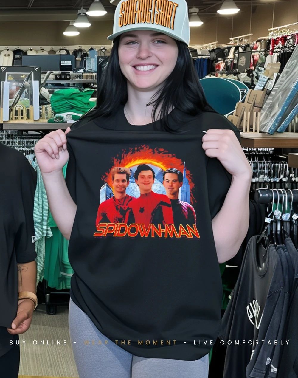 Spiderman down syndrone spidown-man shirt