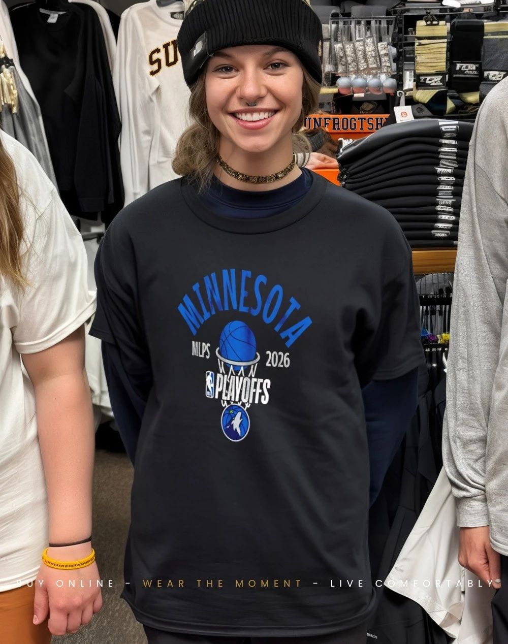 Minnesota Timberwolves 2026 Playoff Participant Stand Back shirt