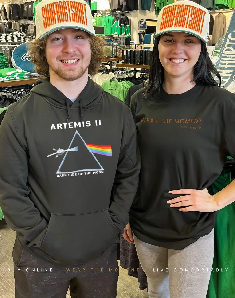 Artemis II Dark Side of the Moon shirt