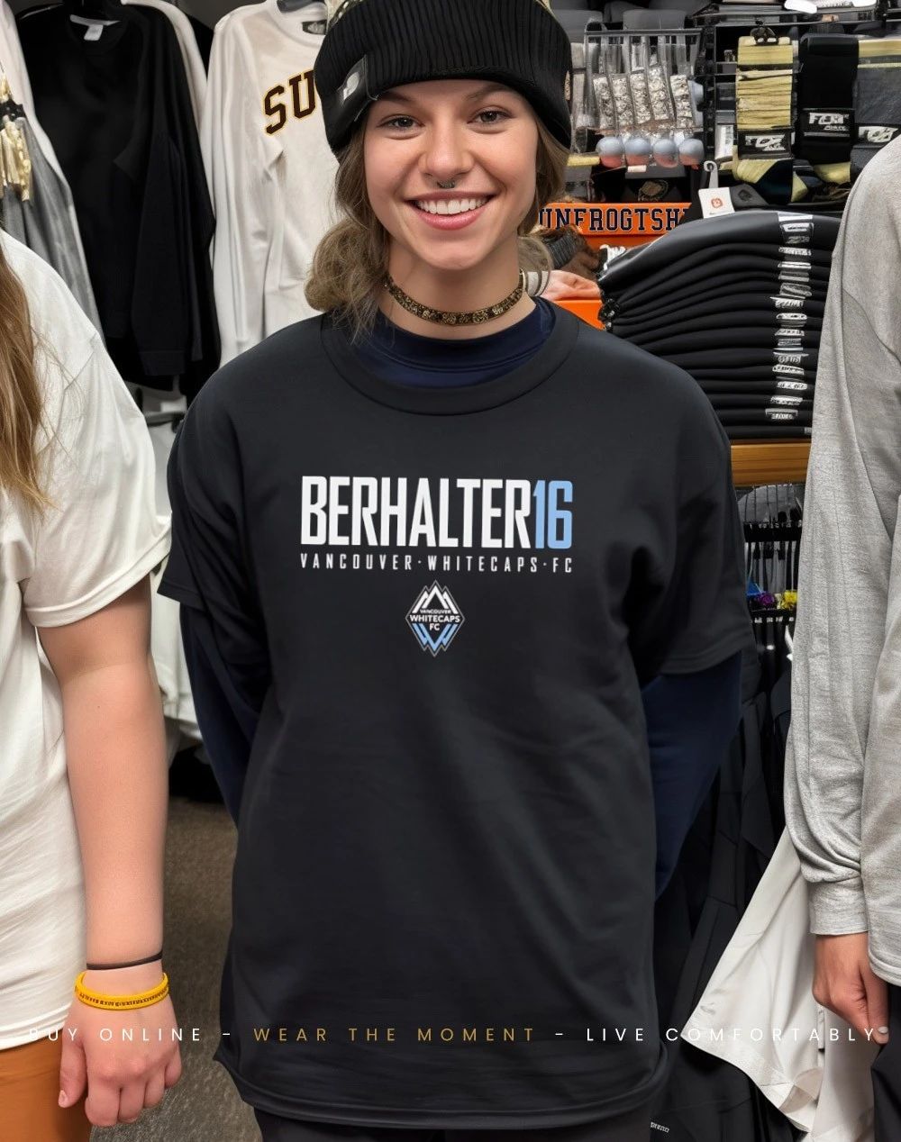 Sebastian Berhalter Vancouver Whitecaps FC Elite shirt