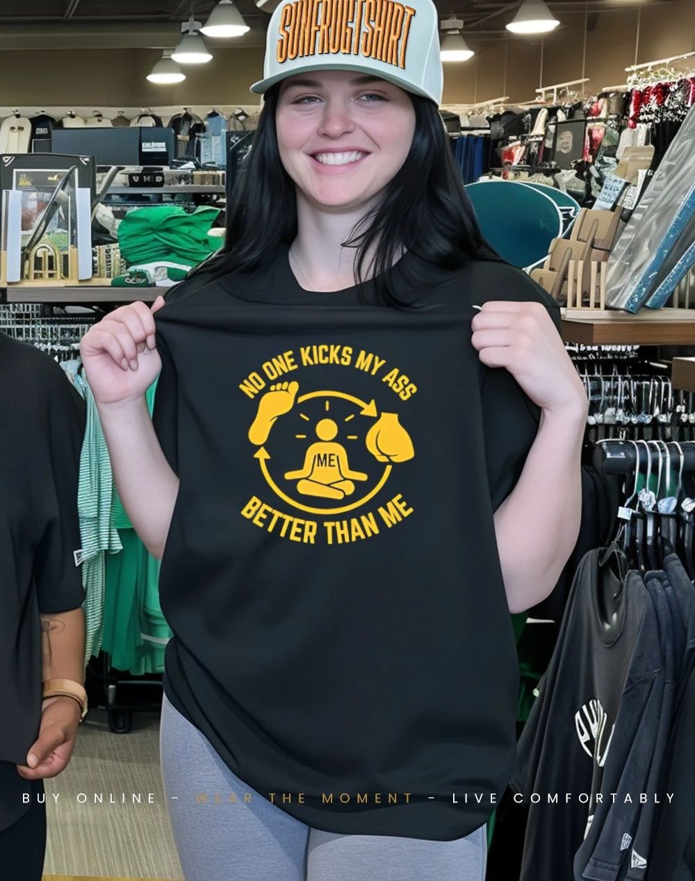 No one kicks my ass better than me shirt