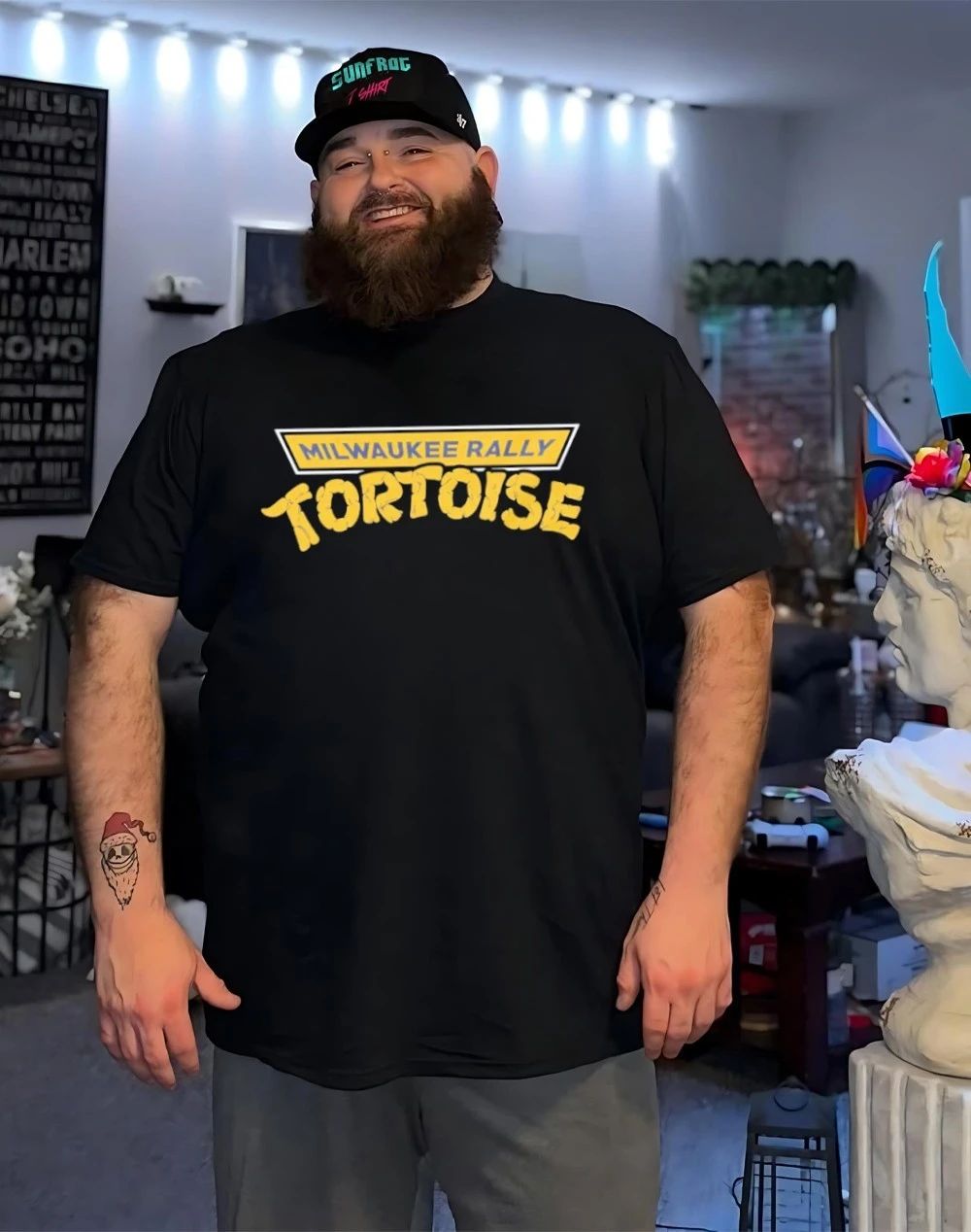 Milwaukee Rally Tortoise baseball shirt