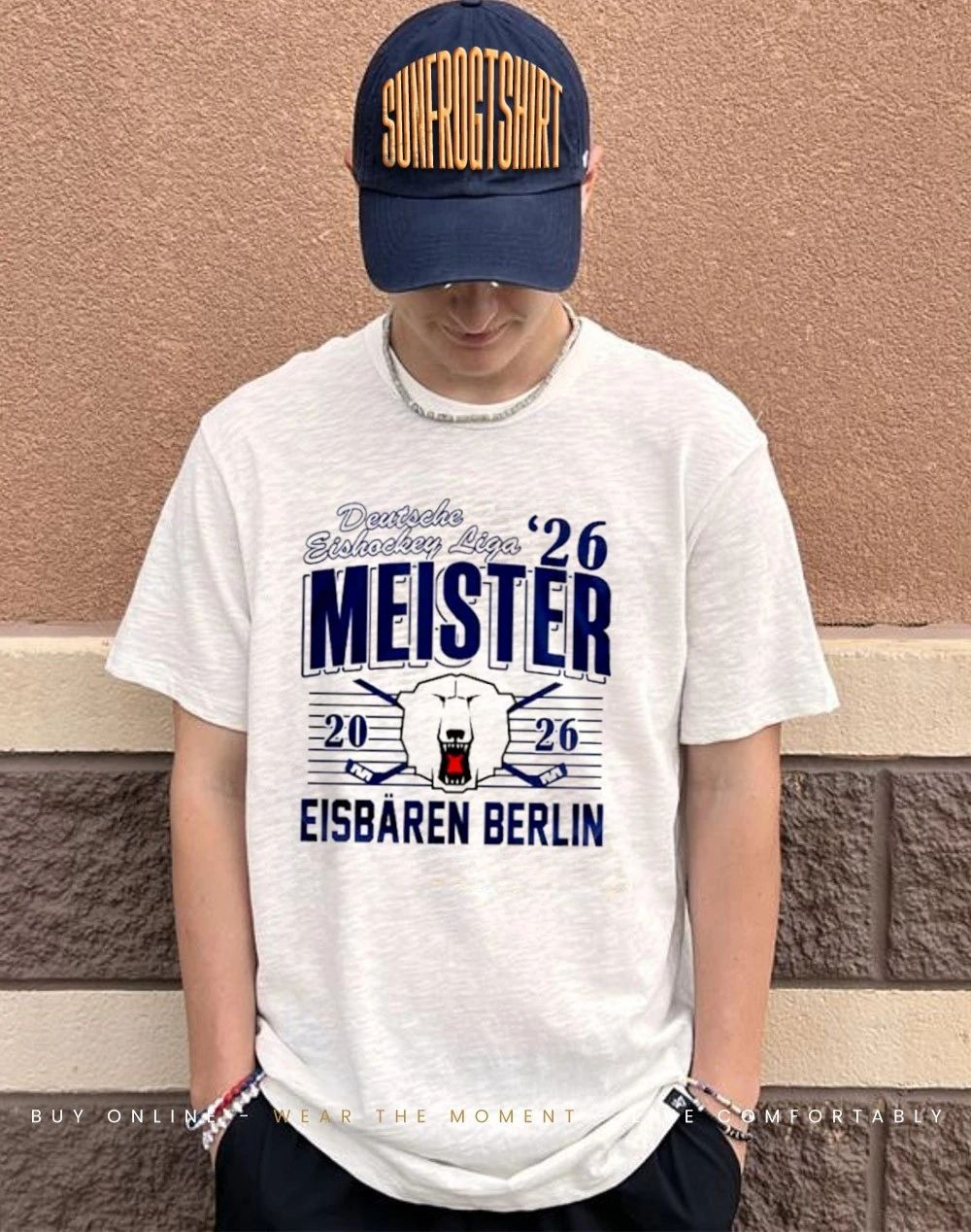 Eisbären Berlin ’26 Deutsche Eishockey Liga Meister hockey shirt