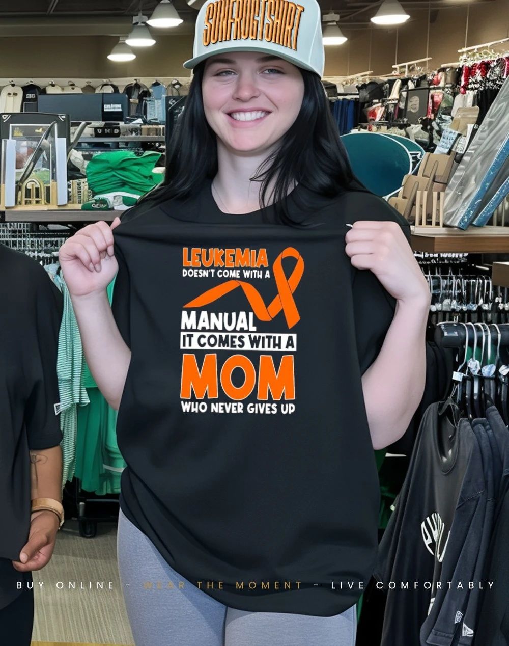 Leukemia doesn’t come with a manual it comes with a mom who never gives up shirt