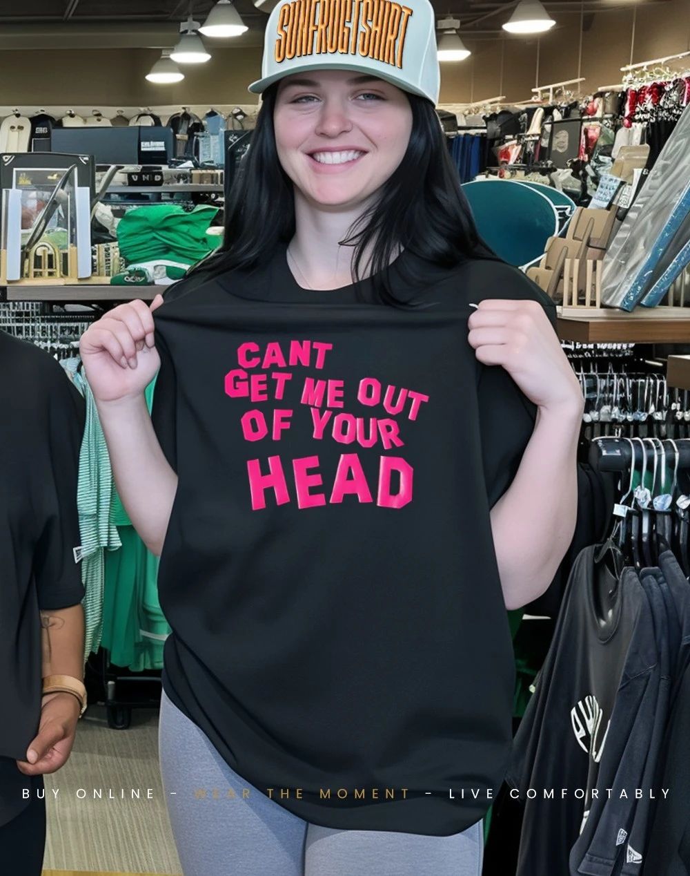 Cant get me out of your head shirt