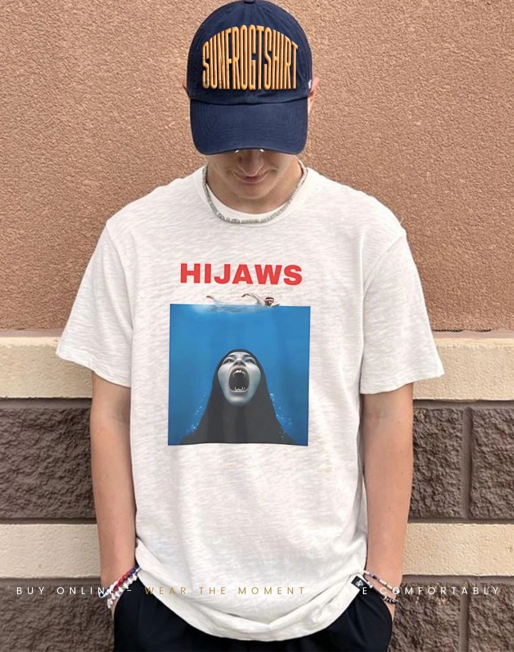 Hijaws Jaws graphic shirt