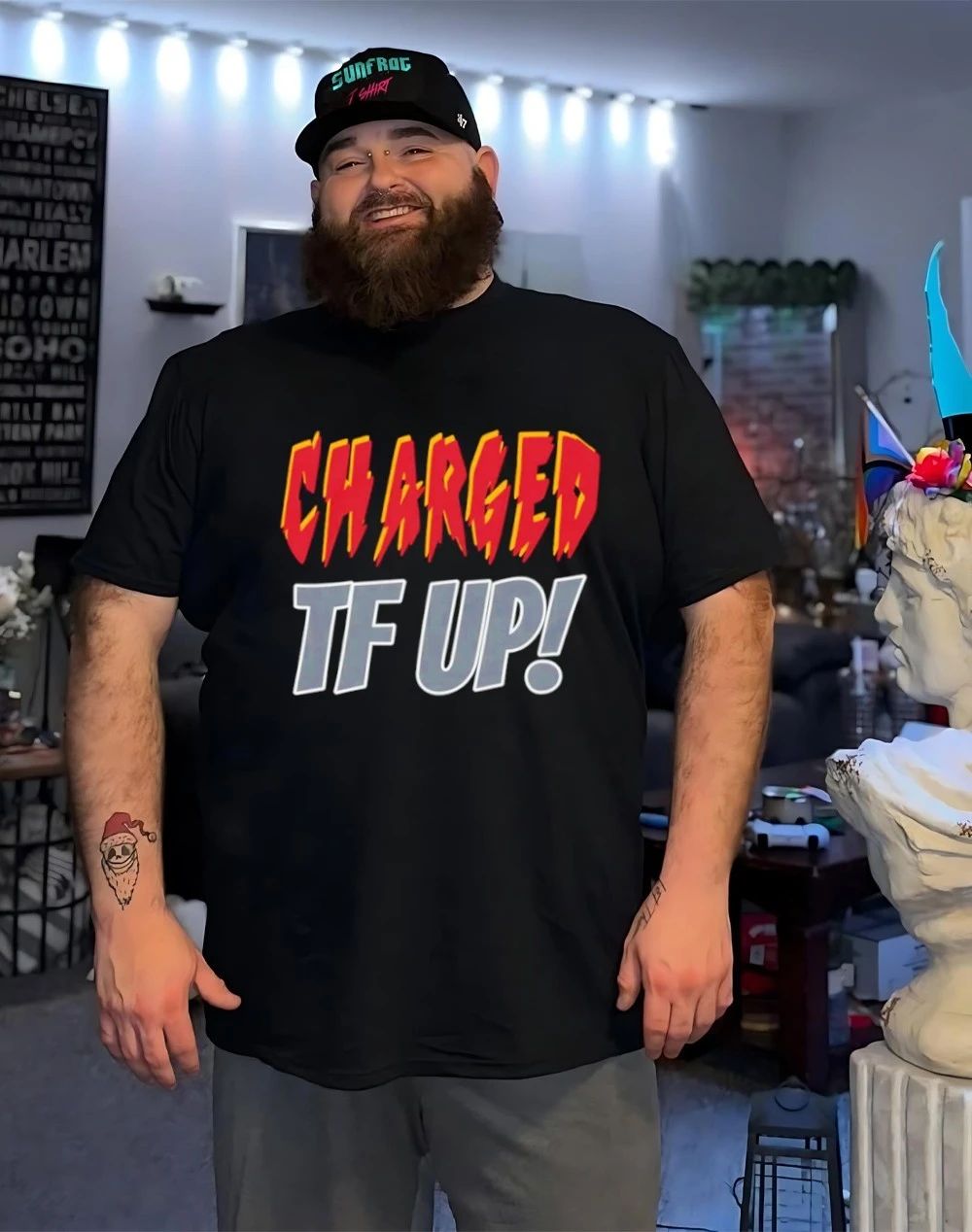 Charged Tf Up Hockey shirt