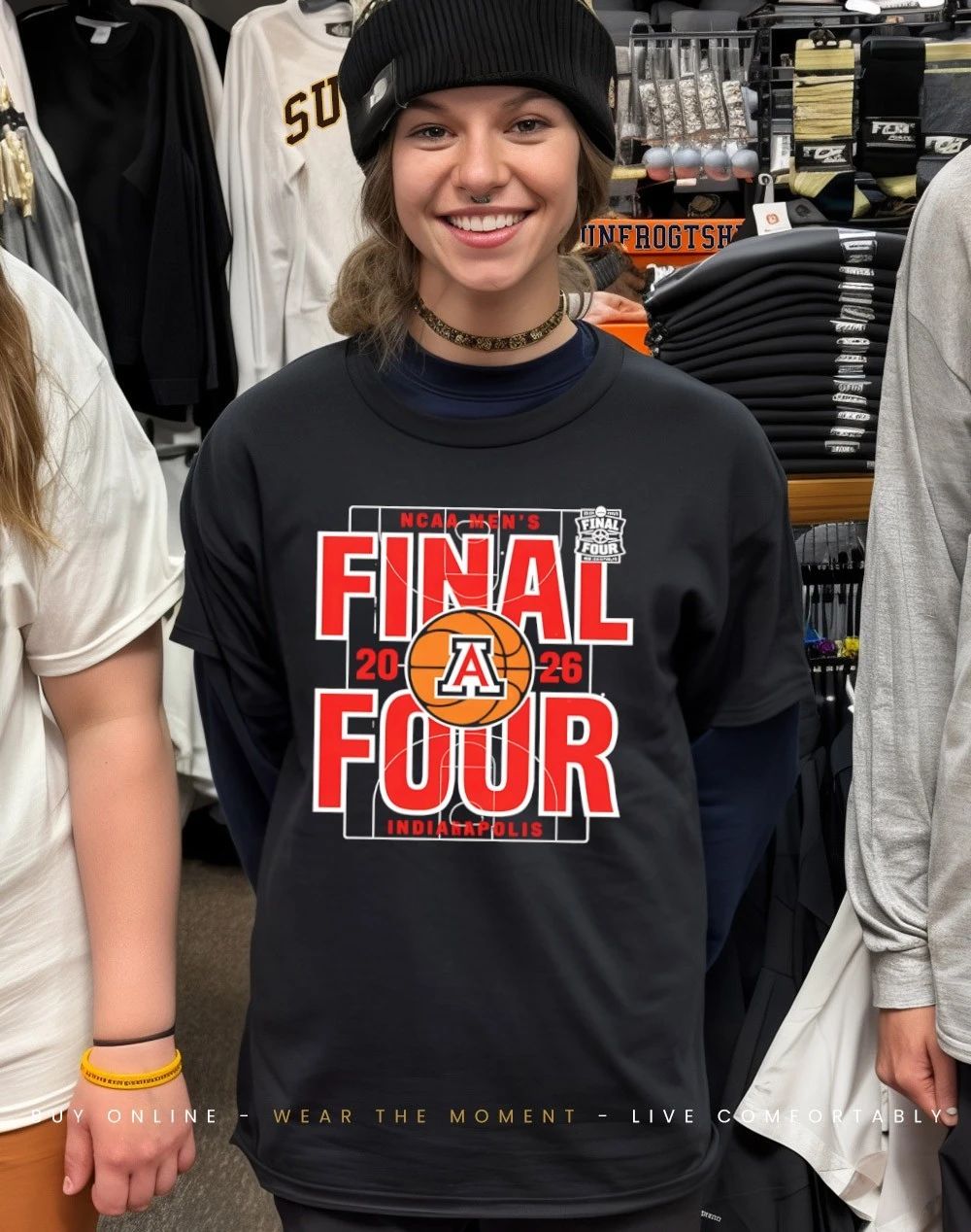 Arizona Wildcats Final Four 2026 NCAA Men’s March Madness Indianapolis shirt