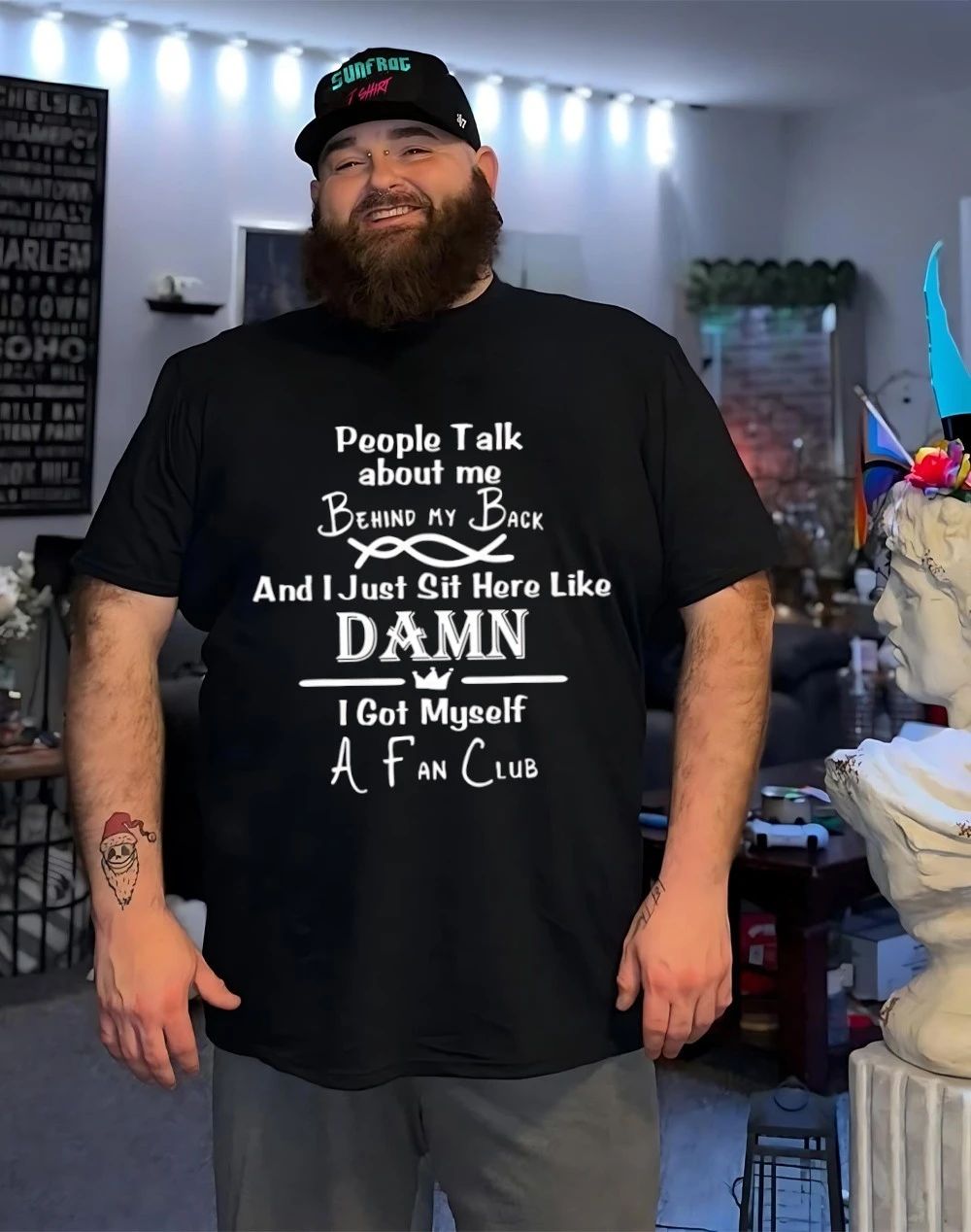 People talk about me behind my back quotes shirt