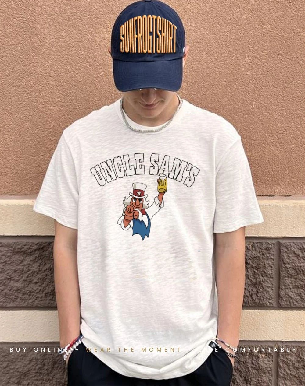 Uncle Sam’s Detroit Beer Retro Logo shirt