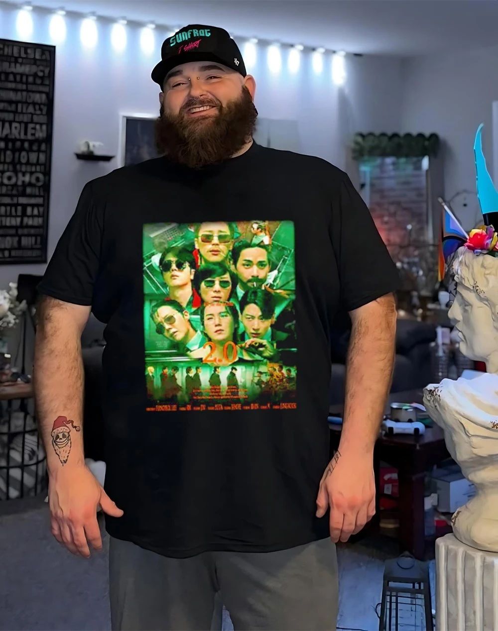 BTS 2.0 Arirang BTS Tour poster shirt