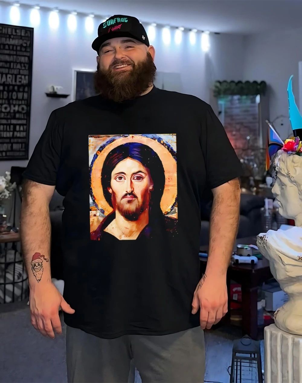 Jesus Christ Pantocrator Icon St. Catherine’s Monastery Shirt
