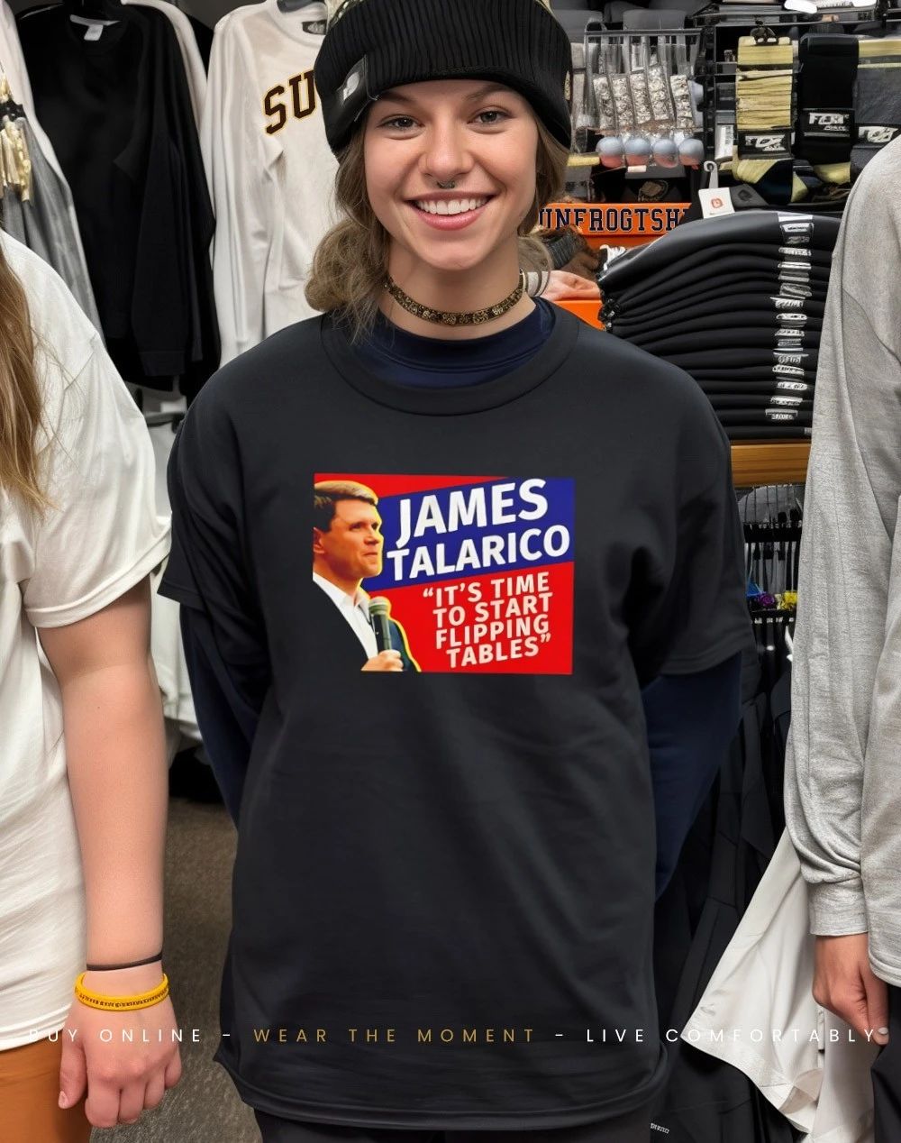 James Talarico It’s Time To Start Flipping Tables shirt