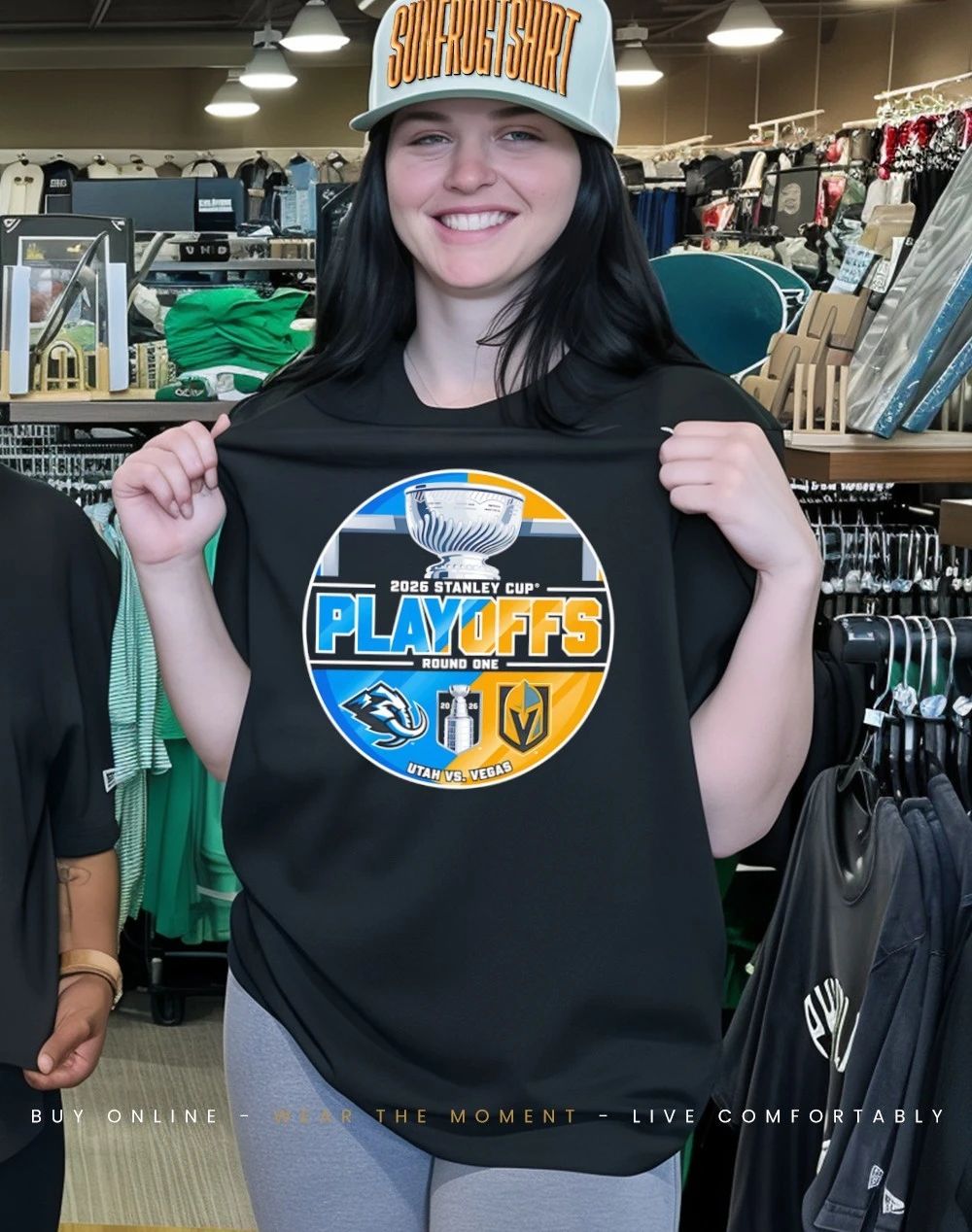 Vegas Golden Knights vs. Utah Mammoth 2026 Stanley Cup Playoffs First Round shirt